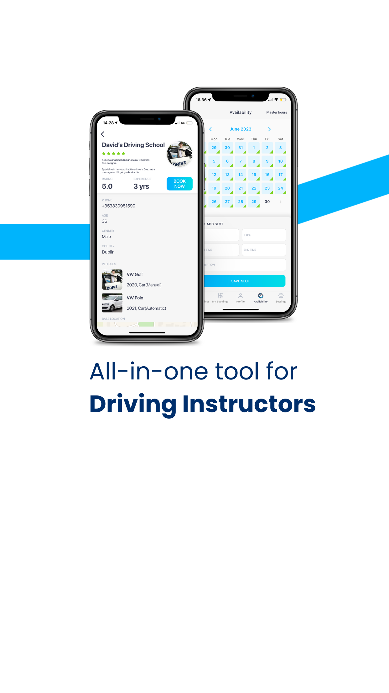 FlexiDrive  The app that connects driving instructors with students!